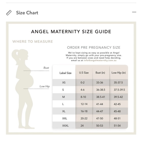 NWT Angel Maternity Knee Length Comfortable Cotton Shorts in Black - Picture 4 of 9